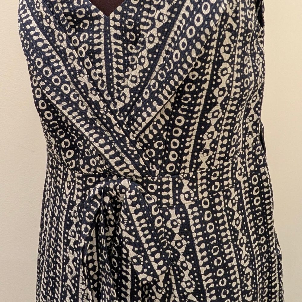 Tory Burch Silk Dress Wrap Dress Size 10 - Picture 7 of 8